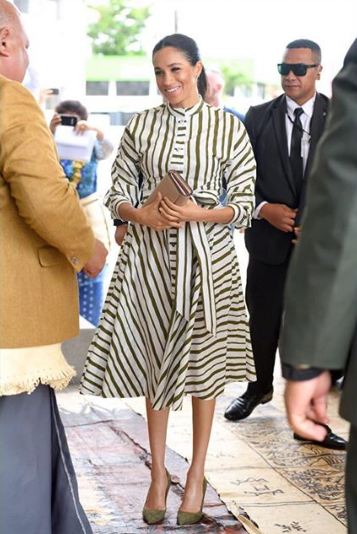 Stripe Shirt Dress 